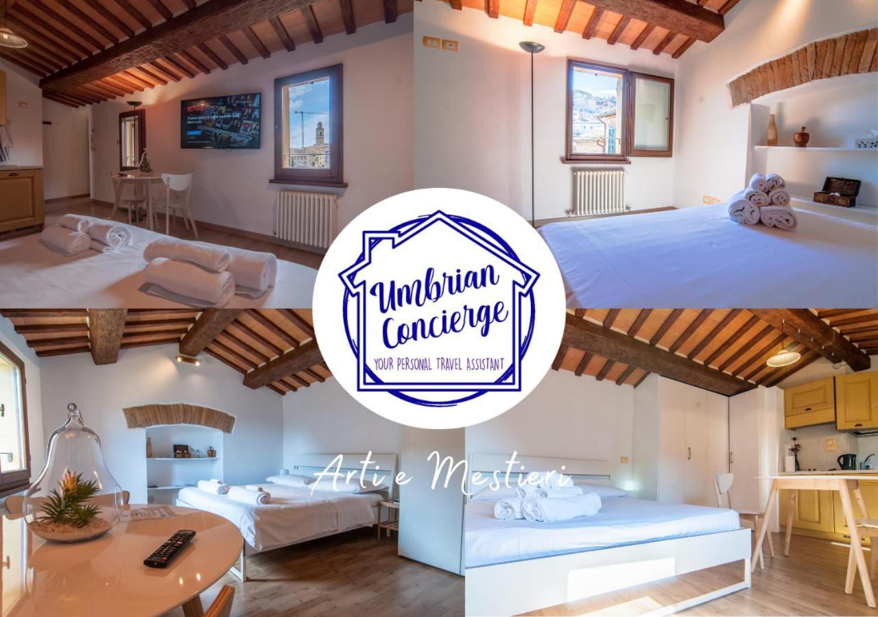 Hotel Umbrian Concierge - La Casa Dei Pellari Perugia Exterior foto